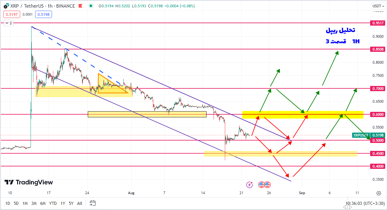 چطور میشه از ریپل ۱۲ تا ۳۴ درصد سود کسب کرد؟ | تحلیل ریپل | قسمت 3 | 31 مرداد 1402