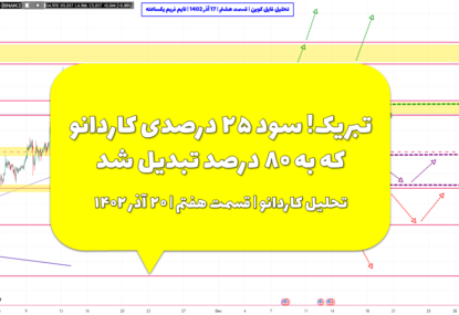 تبریک! سود ۲۵ درصدی کاردانو که به ۸۰ درصد تبدیل شد | تحلیل کاردانو | قسمت هفتم | ۲۰ آذر ۱۴۰۲