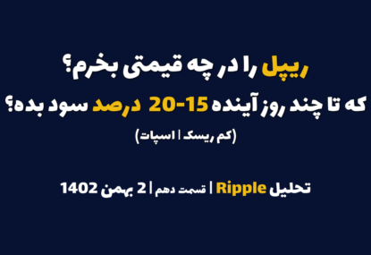 ریپل را در چه قیمتی بخرم که در چند روز آینده 15-20 درصد سود بده؟ | تحلیل ریپل | قسمت دهم | 2 بهمن ۱۴۰۲